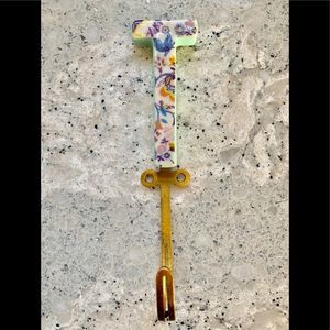 Anthropologie Monogram Letter Hooks